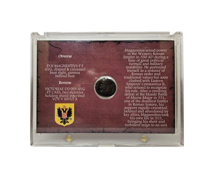 . Byzantine Empire Magnentius (350-353 n.Chr.). Maiorina, Antiquités & Art, Antiquités | Autres Antiquités
