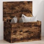 vidaXL Boîte de rangement chêne fumé 60x35x35 cm bois, Verzenden, Neuf