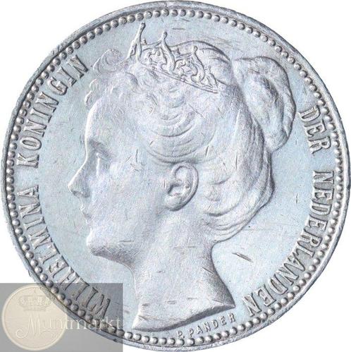 Pays-Bas. Wilhelmina. 1 Gulden 1898, Postzegels en Munten, Munten | Nederland