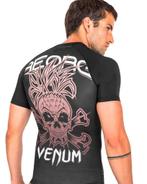 Venum Reorg Rash Guard Korte Mouwen Zwart, Kleding | Heren, Verzenden, Zwart, Vechtsport, Nieuw