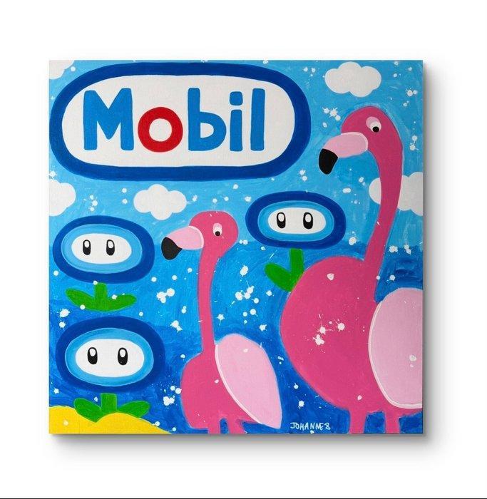 JOHANNE 8 (1974) - MOBIL ISLAND, Antiek en Kunst, Kunst | Schilderijen | Modern