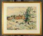 Pierre Etaix (1928-2016) - Village, Antiquités & Art, Art | Peinture | Classique