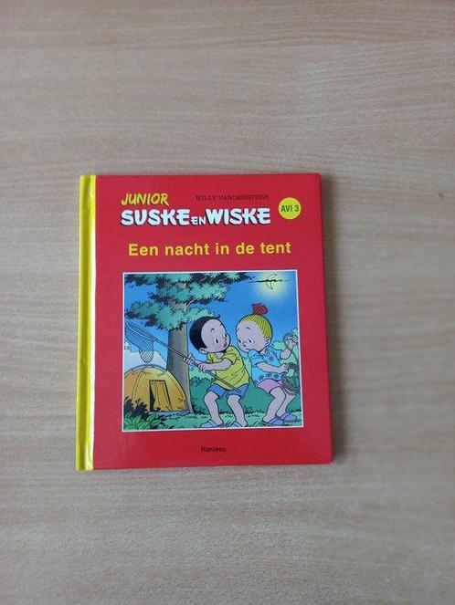 Junior Suske en Wiske Een nacht in de tent AVI 3, Livres, Livres Autre, Envoi