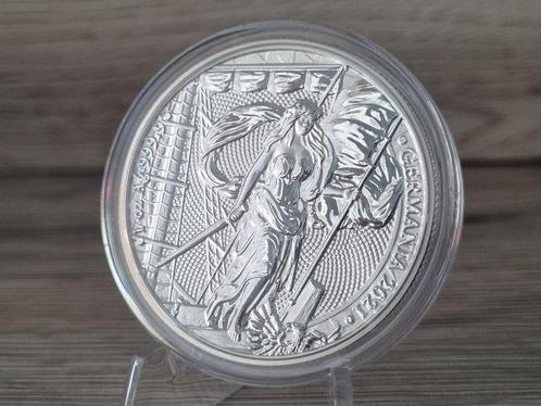 Duitsland. 5 Mark 2021 Lady Germania, 1 oz .9999% silver, Postzegels en Munten, Munten | Europa | Niet-Euromunten
