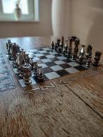 Schaaktafel - Hout, Metaal