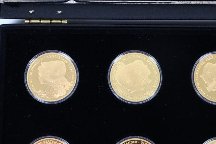 Nederland. Gouden Florijnen van Oranje-Nassau Verguld in, Postzegels en Munten, Munten | Europa | Niet-Euromunten