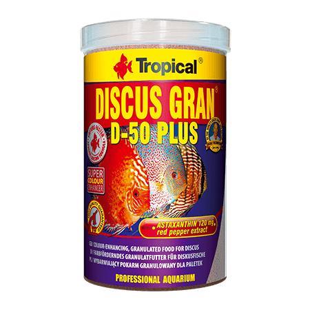 Tropical Discus granulaat + D-50 plus granulaat - 1000 ml., Animaux & Accessoires, Poissons | Aquariums & Accessoires, Envoi