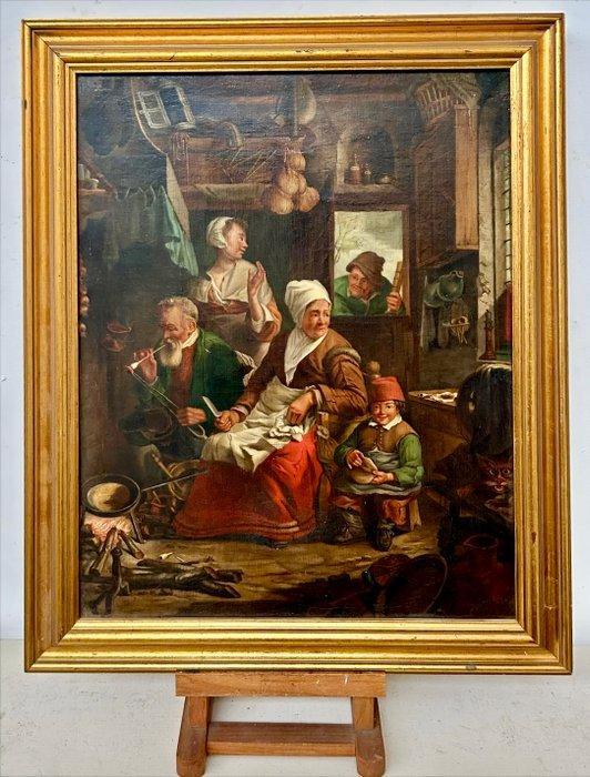 David Ryckaert III (1612–1661), follower of, Navolger van -, Antiek en Kunst, Kunst | Schilderijen | Klassiek