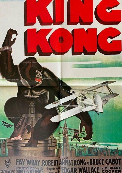 Anonymous - King Kong, French re-release movie poster -, Verzamelen, Film en Tv