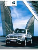 2007 BMW X3 BROCHURE DUITS, Ophalen of Verzenden, Nieuw