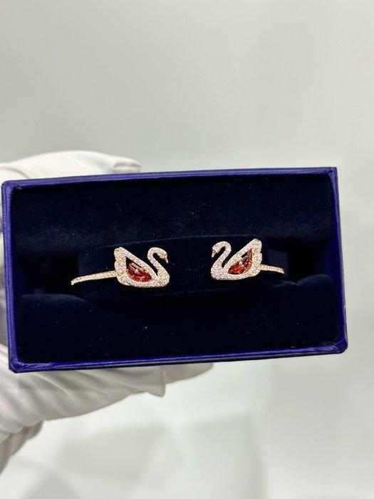 Swarovski - Beeldje, DANCING SWAN Bracelet - 0 cm - Kristal,, Antiek en Kunst, Curiosa en Brocante