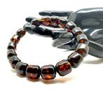 Armband Baltische barnsteen, barrelkralen, 18,7 g -