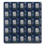 25 x 1 Gram - Platina .999 - PAMP Suisse Lady Fortuna, Postzegels en Munten