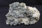 Bournonite-kristallen op Quartz- en Sphalerite-matrix, Verzamelen, Mineralen en Fossielen