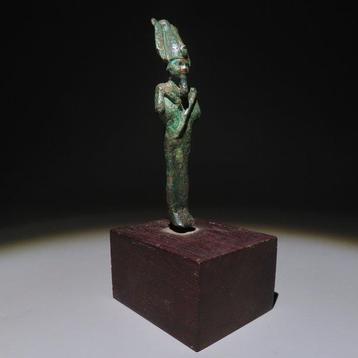 Oud-Egyptisch Brons Osiris God. Late periode, 664 - 332