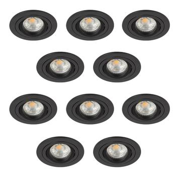 Spots inbouw Set Lune inbouwspot 10 stuks Binnenverlichting, Verzenden