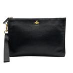 Gucci - Gucci Animalier Bee Leather Clutch Bag - Pochette
