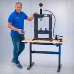 Datona Werkplaatspers 10 ton hydraulisch - Datona - Zwart, Doe-het-zelf en Bouw, Gereedschap | Overige machines, Ophalen of Verzenden