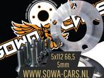 Spacers 5mm Mercedes A,CLA,CLS,CLK 5x112 Spoorverbreders, Ophalen of Verzenden