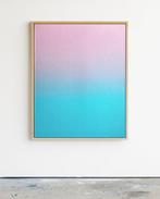 Sven Pels - Pink to Blue - Contemporary Gradient Painting