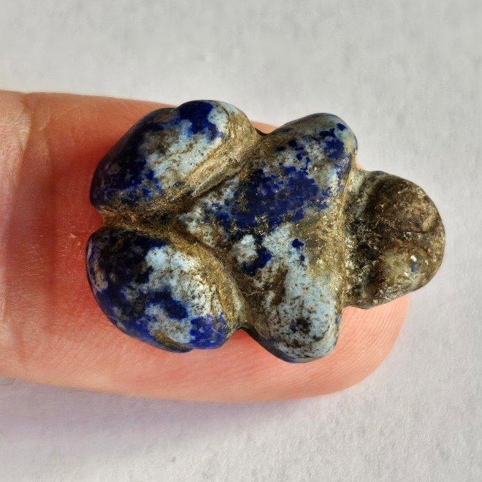 Bactrisch of Sino-Siberisch Lapis Lazuli XXS Kikker Kraal, Antiek en Kunst, Antiek | Overige Antiek