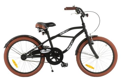 2Cycle Cruiser - Mat-Zwart - Jongensfiets 6 tot 8 jaar, Vélos & Vélomoteurs, Vélos | Vélos pour enfant, Envoi