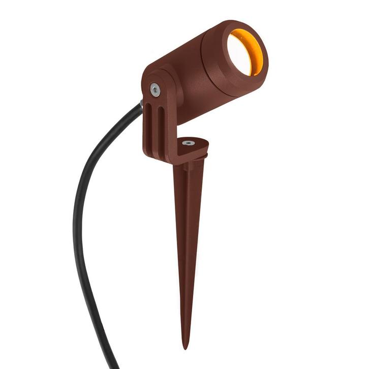 Tuinspots Mini LED Spike Tuinspot Corten Tuinverlichting, Tuin en Terras, Buitenverlichting, Verzenden