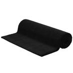 vidaXL Tapis de porte noir 80x100 cm fibre de coco, Verzenden, Neuf