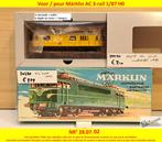 Marklin modeltreinen, locomotieven, wagons, rails, 2dehands, Ophalen of Verzenden, Nieuw, Märklin