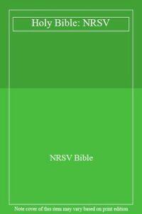 Holy Bible: NRSV By NRSV Bible., Livres, Livres Autre, Envoi