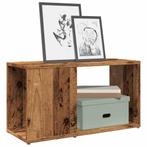 vidaXL Tv-meubel 60x24x32 cm bewerkt hout oud houtkleurig, Verzenden, Nieuw