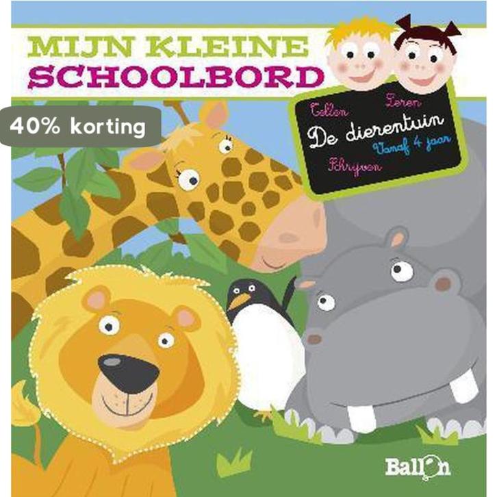 Kleine schoolbord - de dierentuin / Mijn kleine schoolbord /, Boeken, Schoolboeken, Gelezen, Verzenden