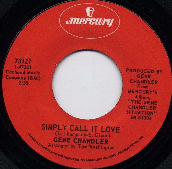 Gene Chandler - Simply Call It Love, Cd's en Dvd's, Vinyl | Pop, Gebruikt, Verzenden