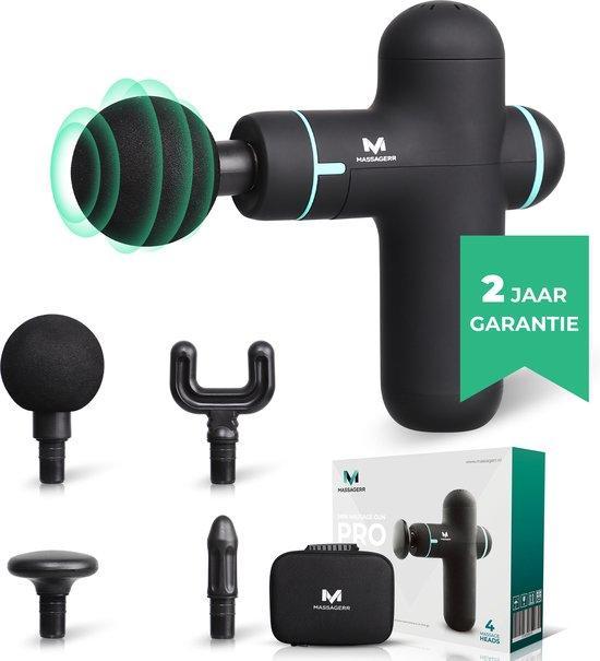 2dekans | Massagerr® Mini Massage Gun PRO - Relax en, Sport en Fitness, Massageproducten, Ophalen of Verzenden