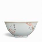 Kom - gemerkt Qianlong - Kom - Porselein - Republiek periode