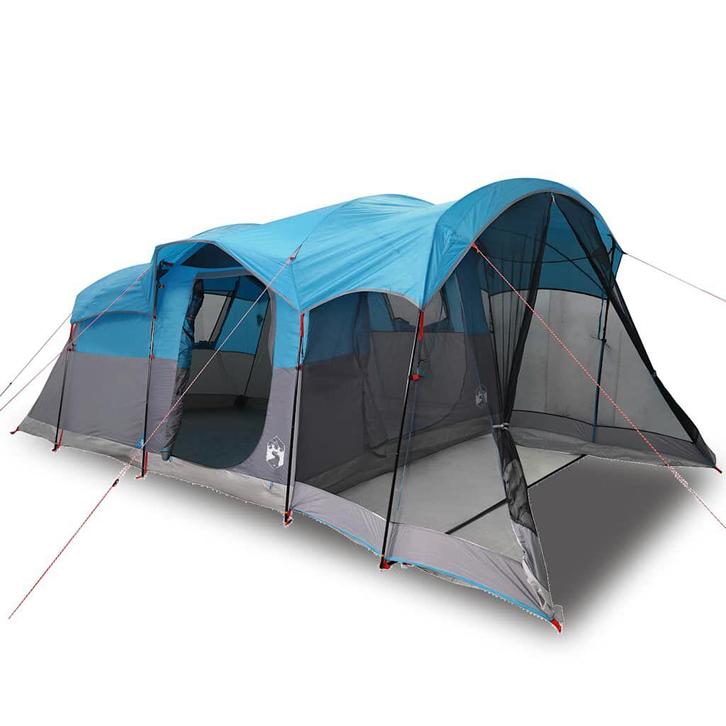 Tunneltent Waterdicht | OP = OP | Avontuurlijke Gezinnen!, Caravans en Kamperen, Tenten, meer dan 6, Nieuw, Verzenden