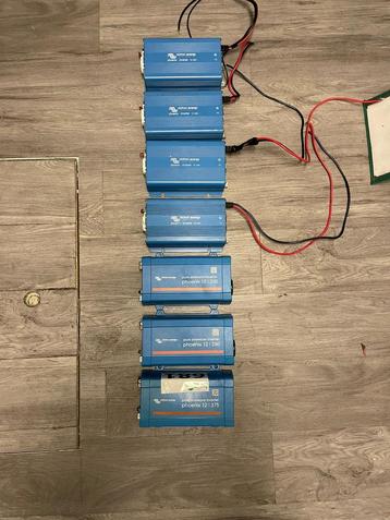 Gebruikte Victron omvormers 7x | nr 681 | getest beschikbaar voor biedingen