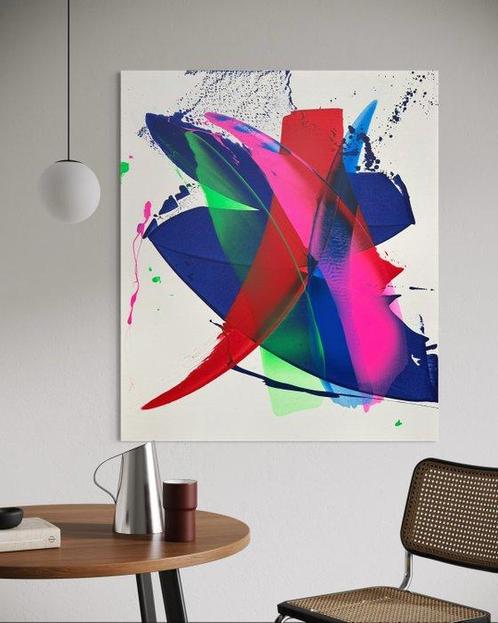 Eren - Katana no.136 - XXL, Antiek en Kunst, Kunst | Schilderijen | Modern