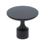 Knop zamak 35 mm zwart, Nieuw