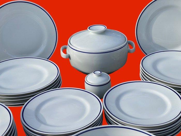 Richard Ginori - Tafelservies voor 12 (52) - Porselein, Antiek en Kunst, Antiek | Meubels | Tafels