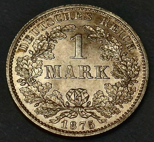 Duitsland, keizerrijk Willem I. 1 Mark - Wilhelm I type 1 -, Postzegels en Munten, Munten | Europa | Niet-Euromunten