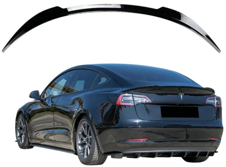 Achterspoiler | Tesla | Model 3 2019+ | M4-Style, Auto-onderdelen, Carrosserie, Nieuw, Verzenden