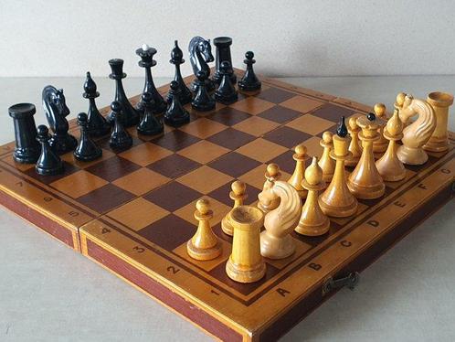 Schaakspel - Rzadkie, sowieckie figury szachowe, poowa XX, Antiek en Kunst, Curiosa en Brocante