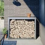 vidaXL Haardhoutrek 100x40x80 cm gegalvaniseerd staal, Tuin en Terras, Verzenden