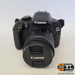 Canon EOS 1300D Spiegelreflexcamera Incl. Canon Lens efs..., Audio, Tv en Foto, Ophalen of Verzenden, Zo goed als nieuw