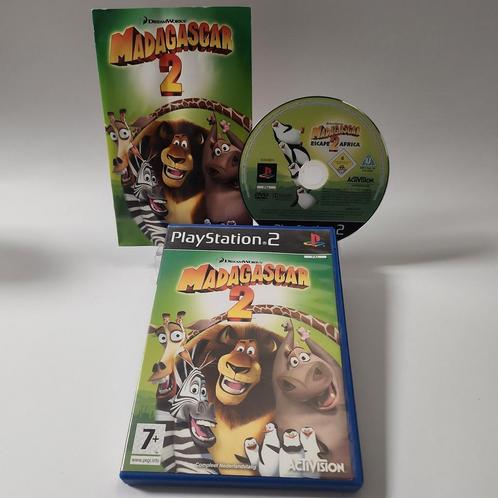 Madagascar 2 Playstation 2, Games en Spelcomputers, Games | Sony PlayStation 2, Zo goed als nieuw, Ophalen of Verzenden