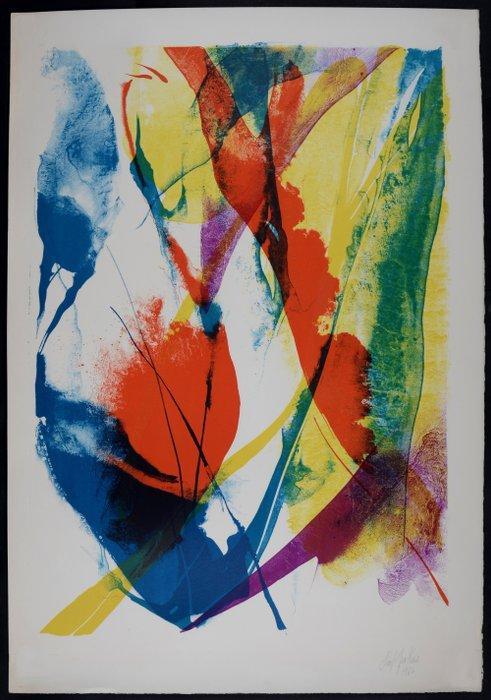 Paul Jenkins (1923-2012) - Composition IV (#2) - Hand-signed, Antiek en Kunst, Antiek | Overige Antiek