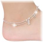 Fako Bijoux® - Enkelbandje - Klavertjes Vier, Verzenden, Nieuw