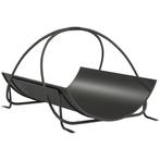 Brandhoutrek Voor Binnen 51 X 38 X 33cm Geometrisch Brandhou, Verzenden, Nieuw