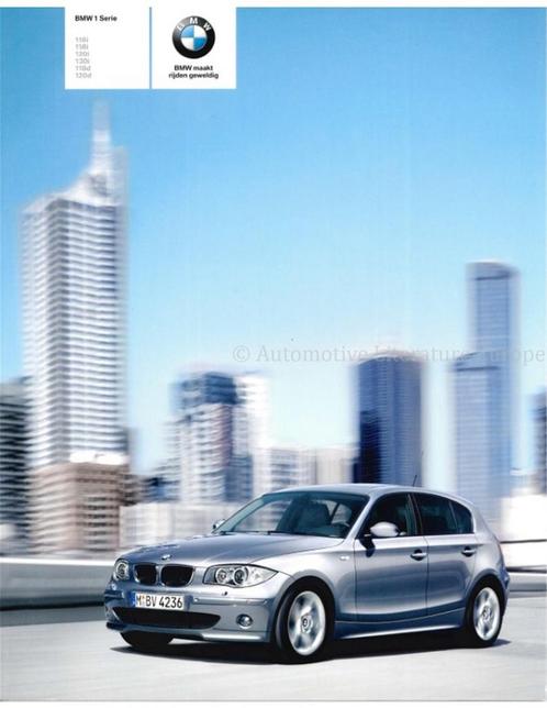 2005 BMW 1 SERIE BROCHURE NEDERLANDS, Boeken, Auto's | Folders en Tijdschriften